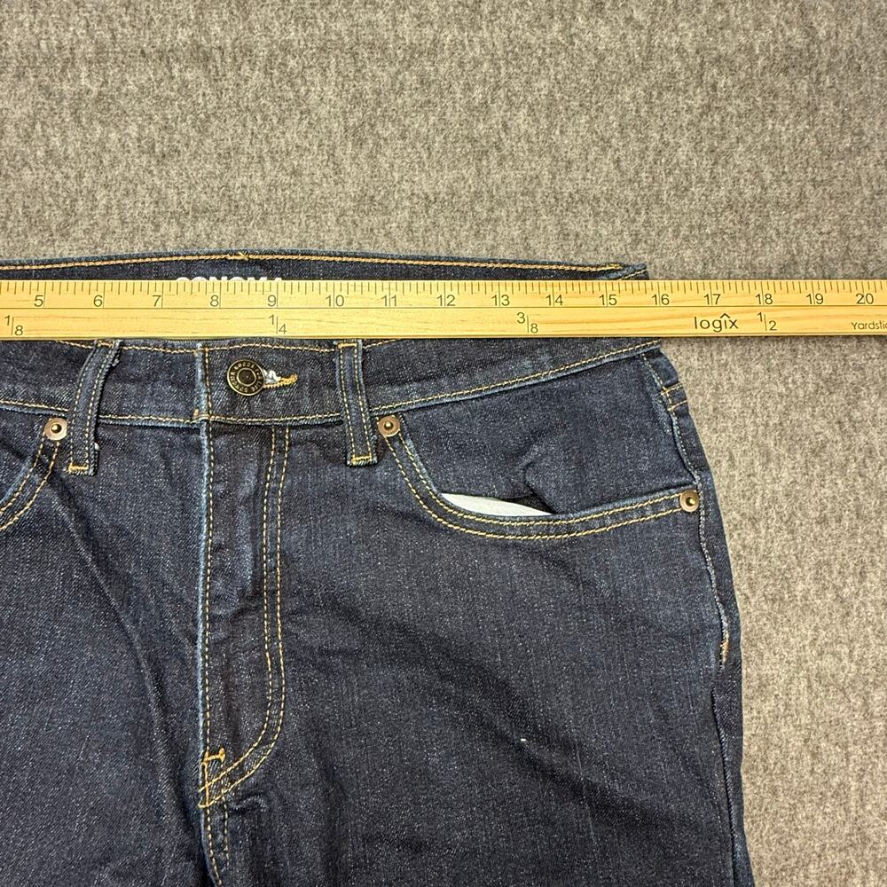Sonoma Jeans Men's Size 32x34 Slim The Everyday Jean Stretch Dark Wash Split Hem - Picture 6 of 15